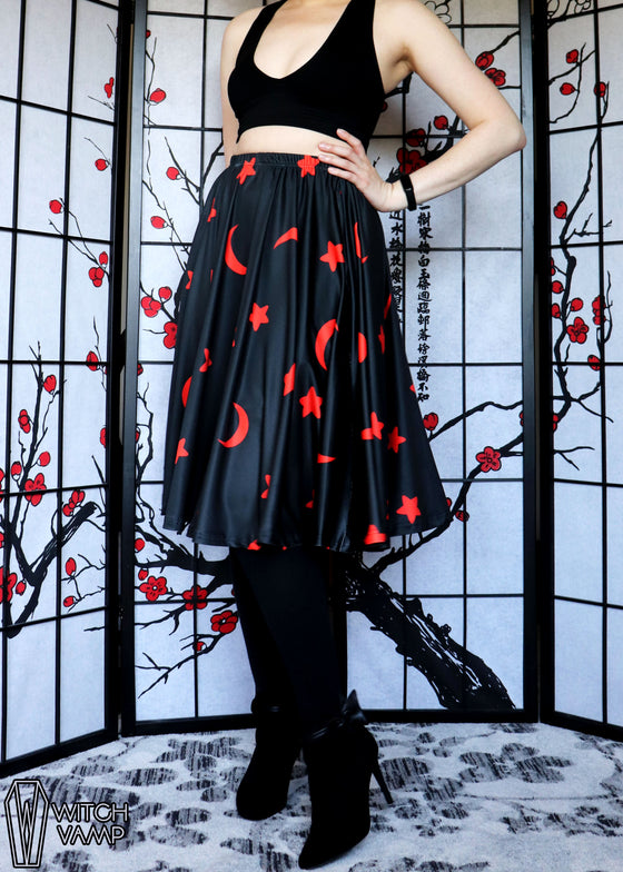 Sorcerer Midi Skirt With Pockets [Only A & D Sizes Left]