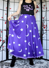 [Sample Sale / Ripped Side Seam - A Size] Mage Maxi Skirt with Pockets