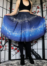 Fairy Dust Midi Skirt With Pockets