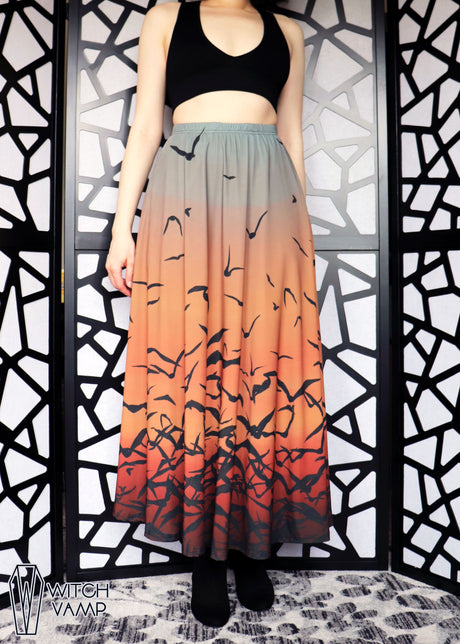 Flight Maxi Skirt with Pockets