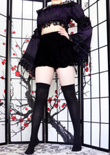 Black Velvet Bloomers