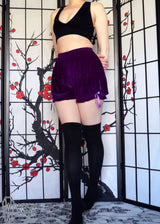 Purple Velvet Bloomers