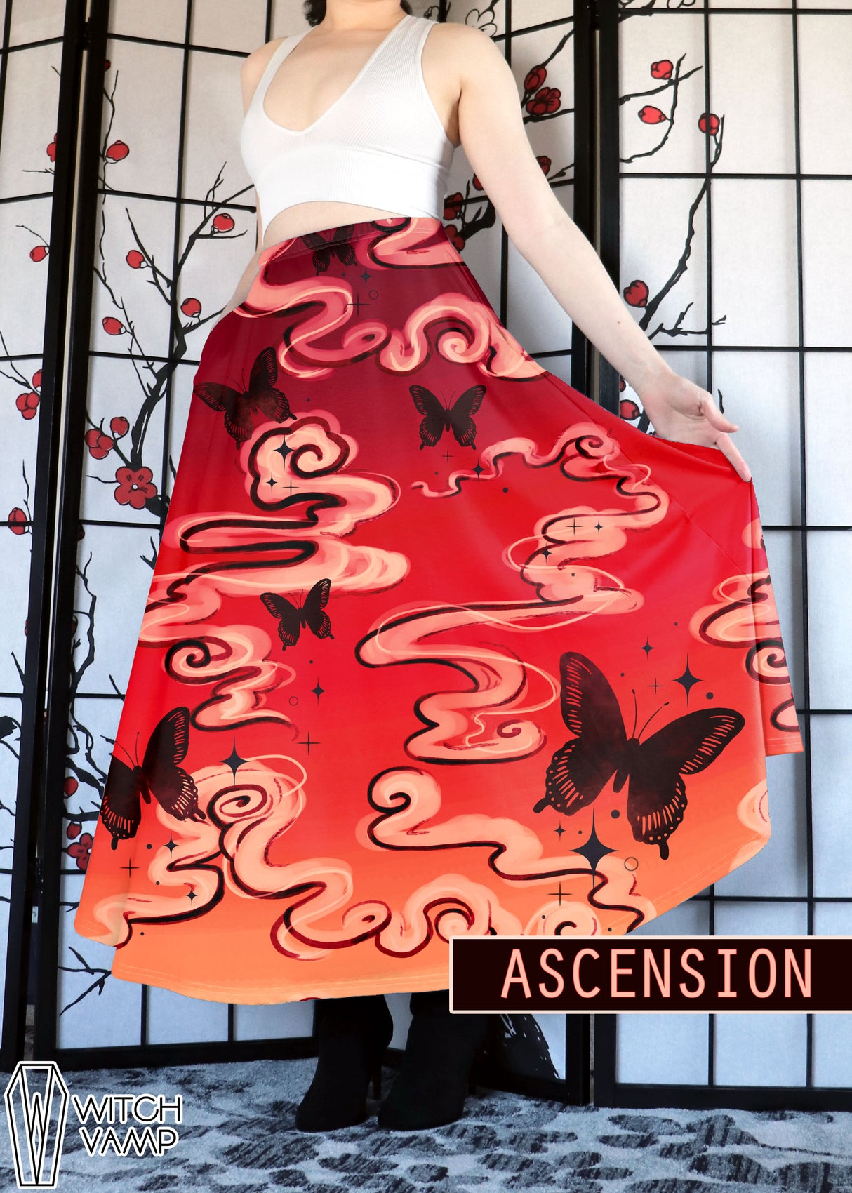 Ascension Maxi Skirt With Pockets