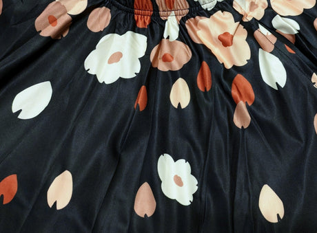 Hanami Night Midi Skirt With Pockets