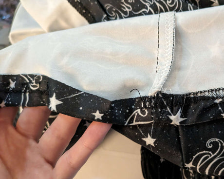 [Vetiverfox] [Major Sewing Error - B Size] Constellation Skater Skirt with Pockets