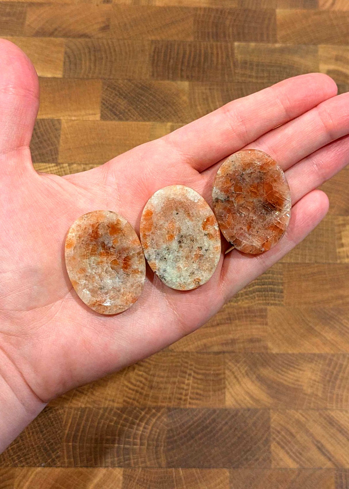 Sunstone Worry Stone