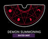 Demon Summoning Skater Skirt With Pockets [Only A & D Sizes Left]