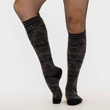 [FootClothes] Bat Damask Knee High Socks