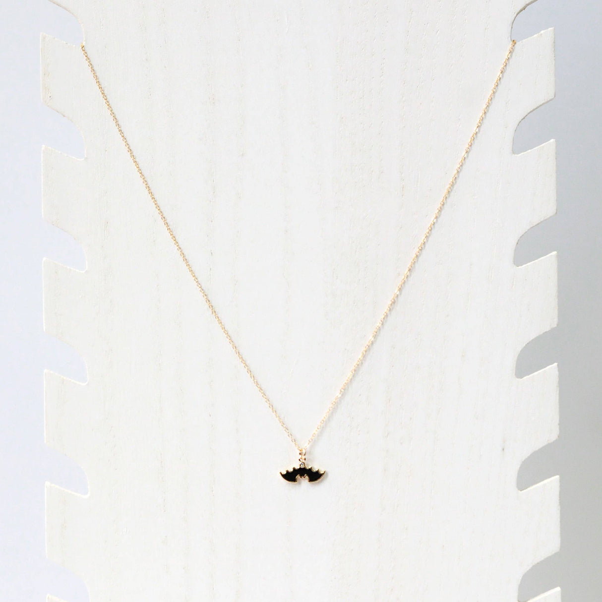 Dainty Bat Charm Necklace