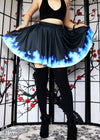 Arcane Flame Skater Skirt with Pockets