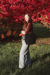 Cozy Black Cauldron Bag