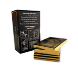 Black Gold Foil Tarot Deck & Guide