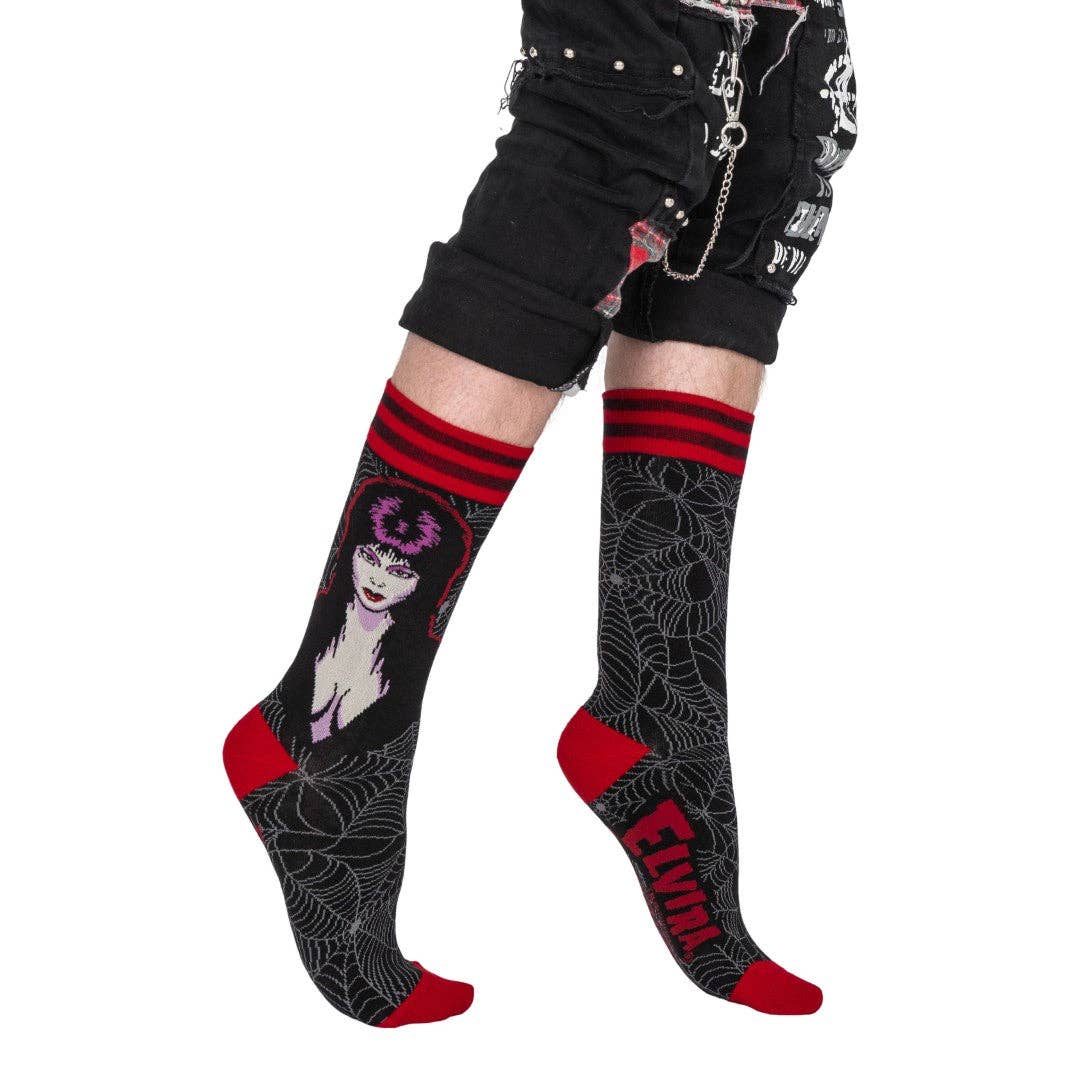[FootClothes] Elvira Mistress of the Dark Crew Socks