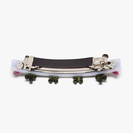 Red Clover French Barrette Hair Clip