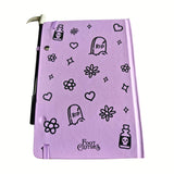 [FootClothes] Pastel Goth Grim Reaper - Lined Journal & Scythe Pen