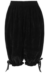Black Velvet Long Bloomers