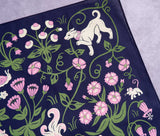 Unicorn Garden - 100% Cotton Bandana