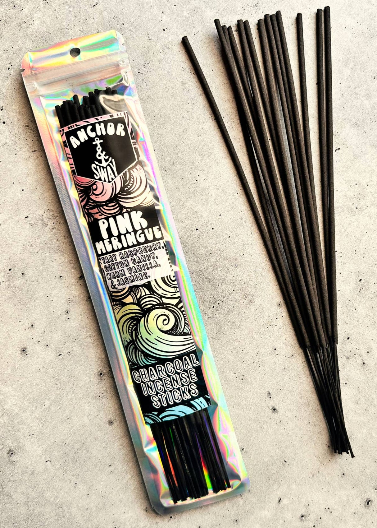 [Cosmically Misplaced] Pink Meringue - 25 Charcoal Incense Sticks