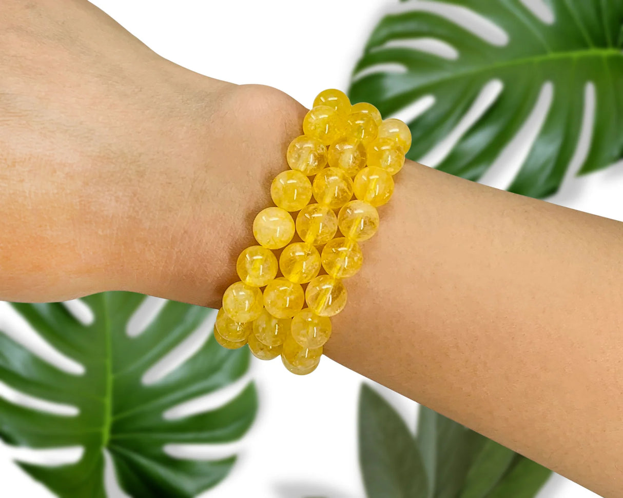 Citrine Crystal Bracelet