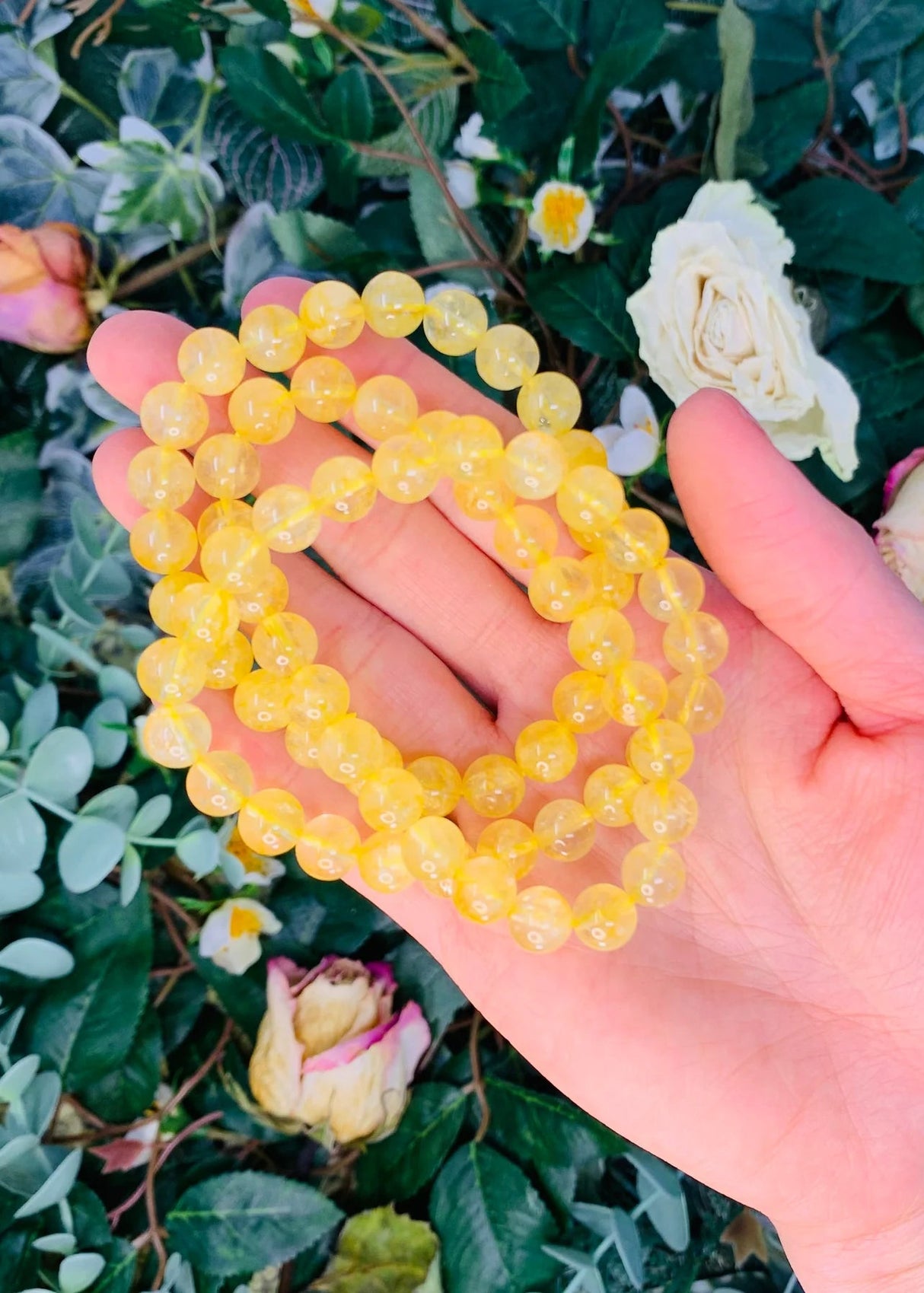 Citrine Crystal Bracelet