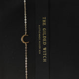 Hammered Moon Bracelet