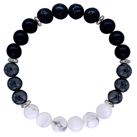 Black & White Crystal Bracelet