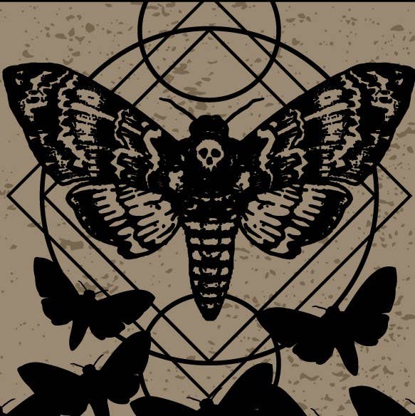 [FootClothes] Death's Head Hawkmoth Socks