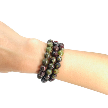 Dragon Blood Jasper Crystal Bracelet