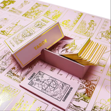 Rose Gold Foil Tarot & Guide