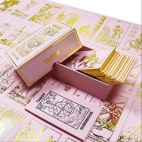 Rose Gold Foil Tarot & Guide