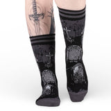 [FootClothes] Garden of the Dead Crew Socks