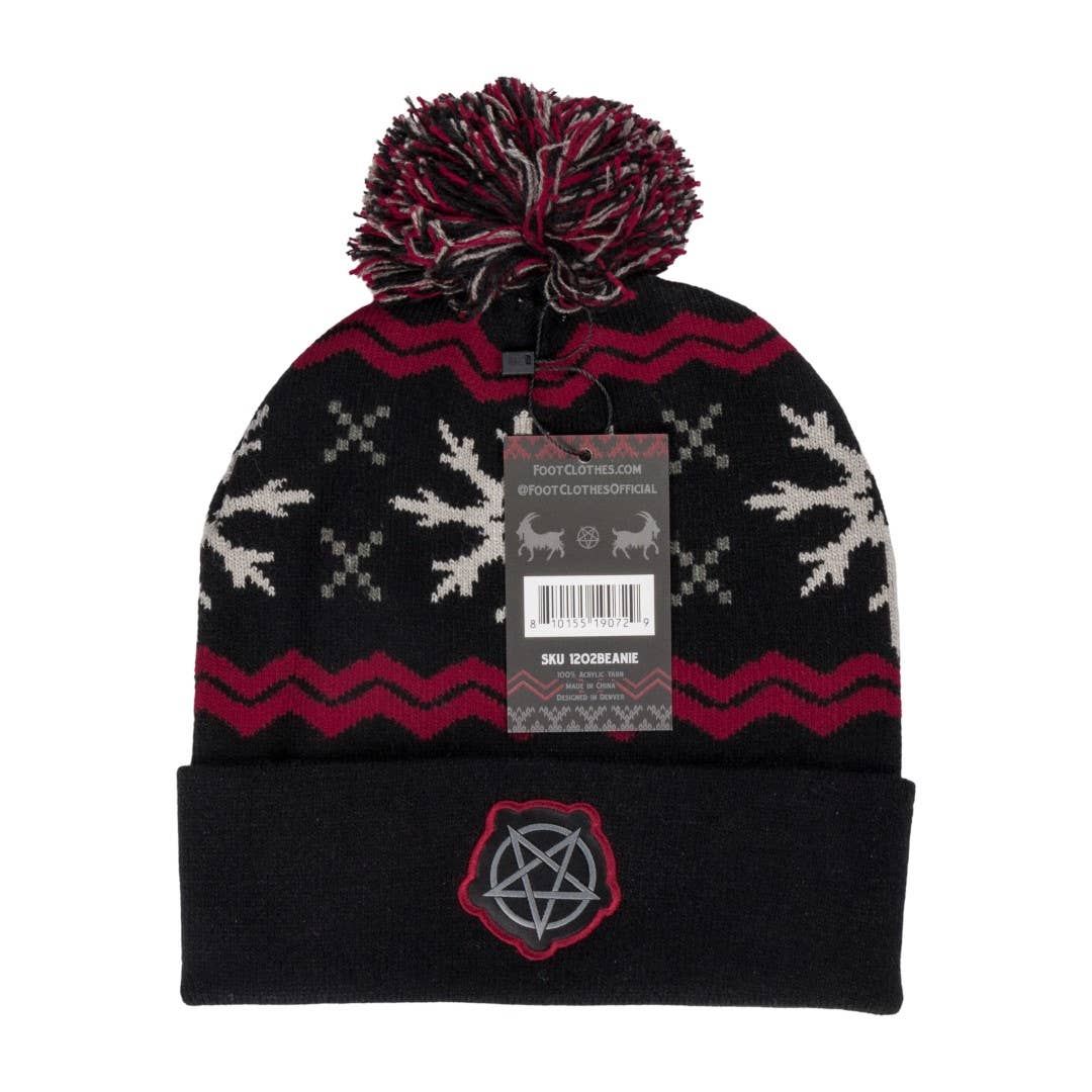 Unholy Beelzebuck Pompom Beanie