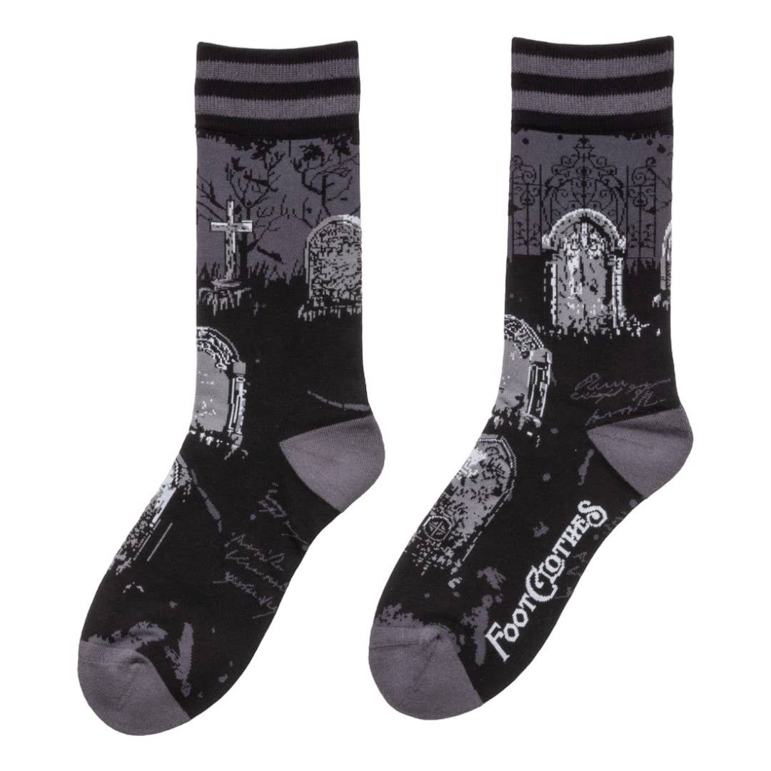 [FootClothes] Garden of the Dead Crew Socks