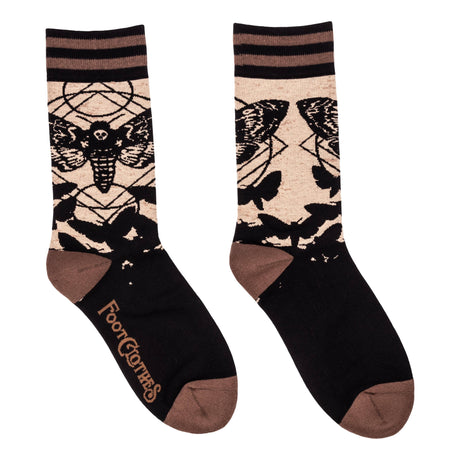 [FootClothes] Death's Head Hawkmoth Socks