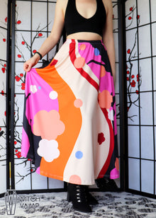  Flower Pop Maxi Skirt with Pockets [Only A Size Left]
