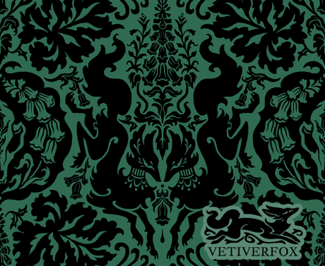 Foxglove & Absinthe Skater Skirt with Pockets