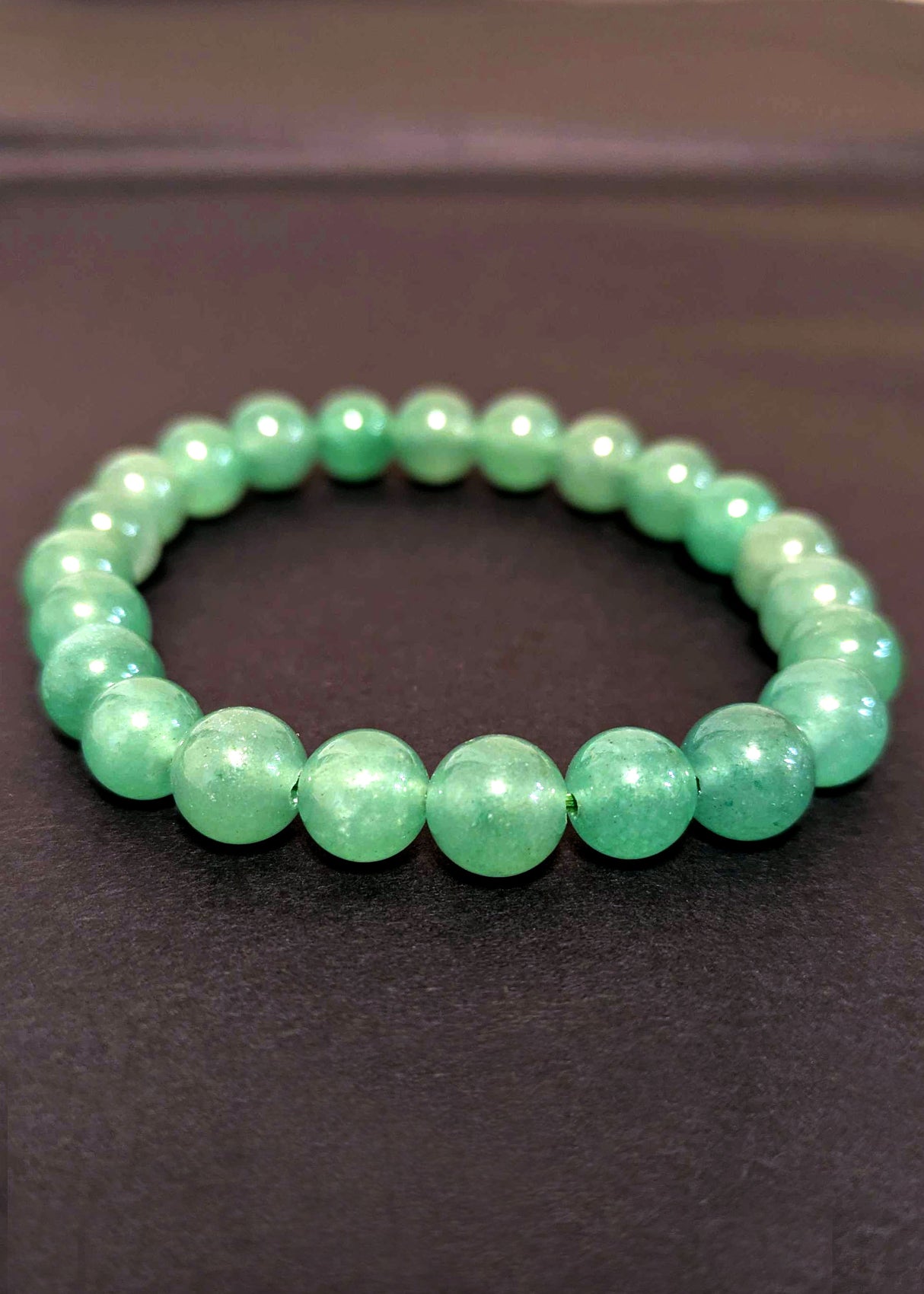 [Soul Charms] Green Aventurine Crystal Bracelet
