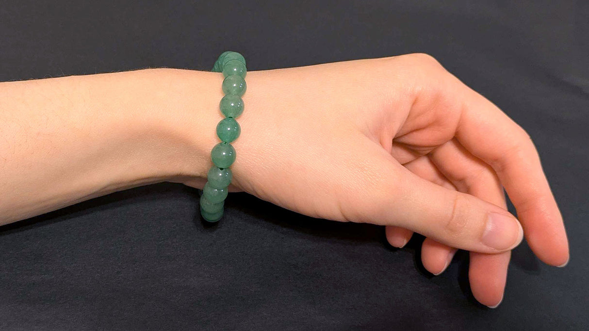 [Soul Charms] Green Aventurine Crystal Bracelet