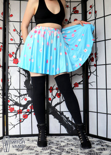  Hanami Day Skater Skirt with Pockets [Only B & D Sizes Left]