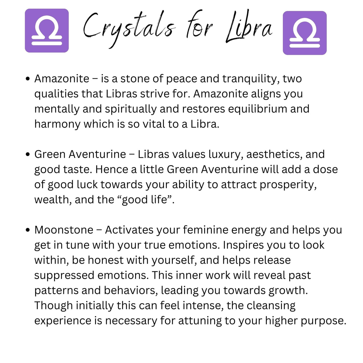 Libra Crystal Bracelet