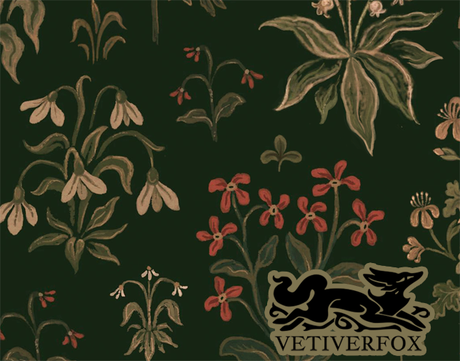 Millefleur Skater Skirt with Pockets