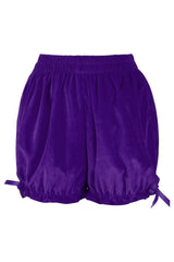 Purple Velvet Bloomers
