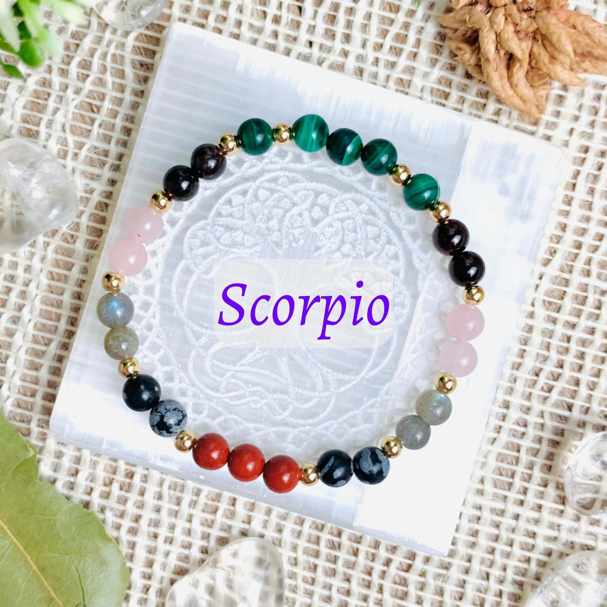 Scorpio Crystal Bracelet