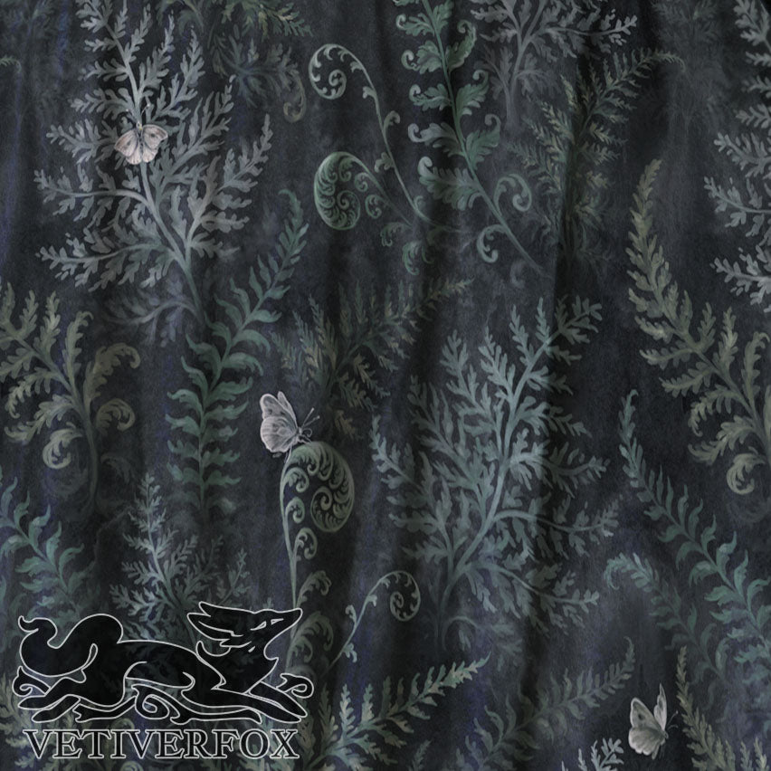 Fern Forest Skater Skirt with Pockets