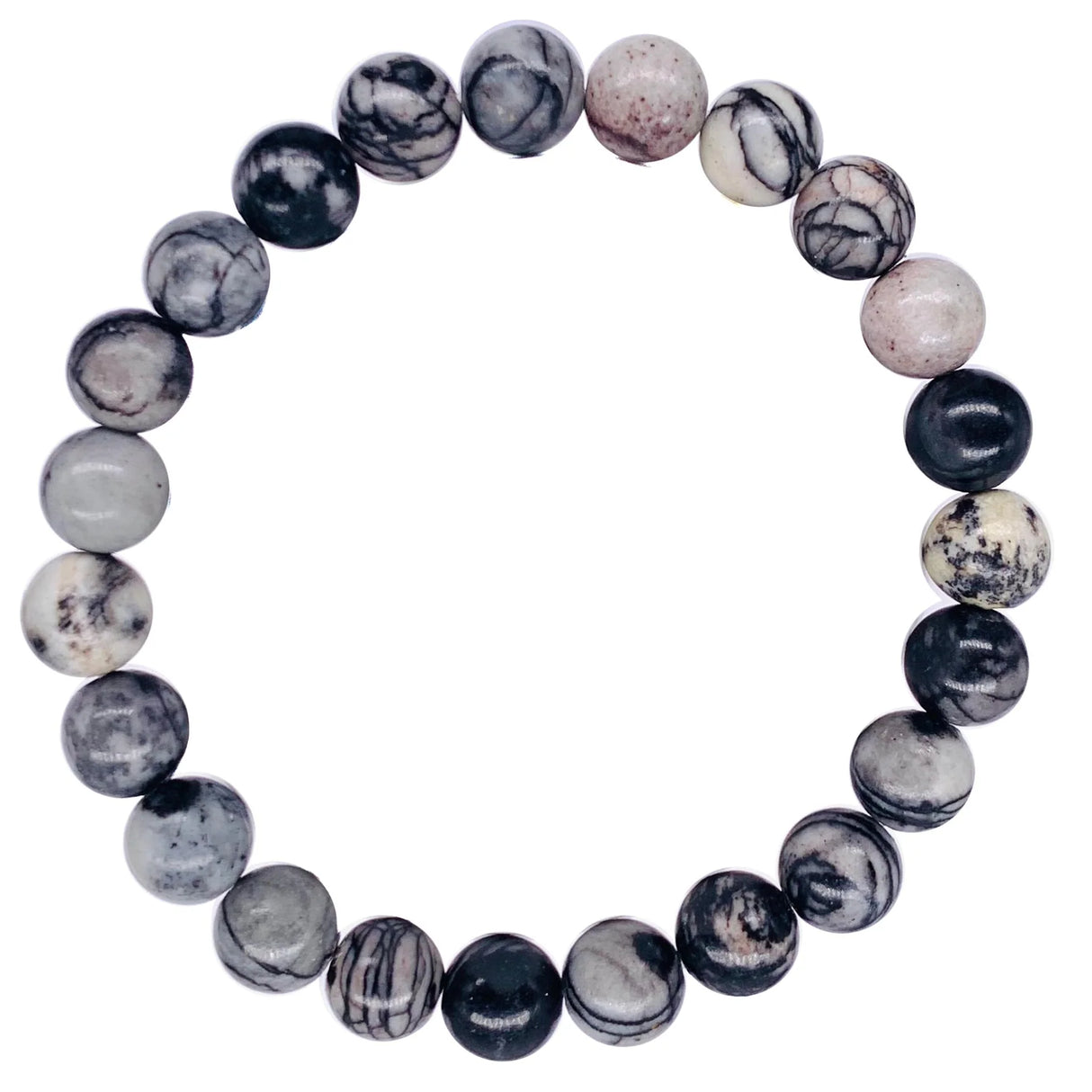 Spiderweb Jasper Crystal Bracelet