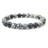 Spiderweb Jasper Crystal Bracelet