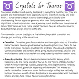 Taurus Crystal Bracelet