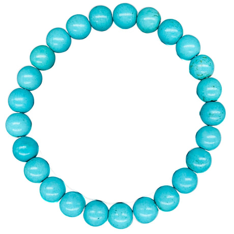 Turquoise Howlite Crystal Bracelet