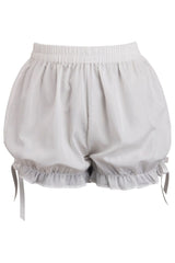 White Crepe Bloomers