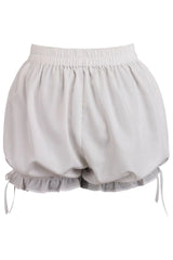 White Crepe Bloomers